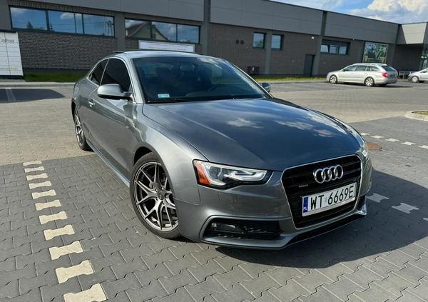 Audi A5 cena 71900 przebieg: 113976, rok produkcji 2015 z Warszawa małe 106